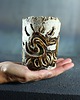 świeczniki i świece Świecznik Ceramiczny na Tealight z Wycięciami 5
