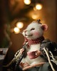 misie i maskotki Biała Myszka 3