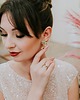 Biżuteria ślubna Kolczyki Swarovski Glam Mini Gold 2