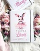 Chrzest - inne TECZKA KRÓLICZKA z metryczką, prezent na roczek, narodziny, Chrzest 2
