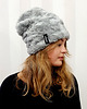 czapki damskie CZAPKA CHAPOOSIE Silver FrozenFlowers 3
