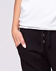 spodnie materiałowe damskie Spodnie damskie Lazy Pants Look 603 - czarny 4