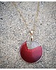 wisiory Burgundowy wisiorek Dolci 3