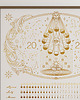 plakaty Kalendarz Faz Księżyca 2026 - Plakat Beige 50x70cm 3