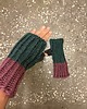 rękawiczki damskie Rękawiczki bez palct z wełny merino multikolor 3