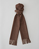 tuby i kominy Szalik kaszmirowy cachemire brązowy 1