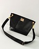 torby na ramię Torebka R U T H Black&Black - patchwork nubuk i ekoskóra kaletnicza 4