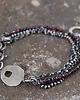 bransoletki wire wrapping Granat 1