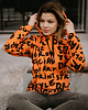 bluza z kapturem damska Damska Bluza Expres Zamek DR.CROW Dr.Crow Orange 2