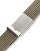 paski męskie PARCIANY PASEK MĘSKI PAOLO PERUZZI KHAKI PW-19-PP-115 2