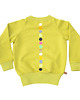 bluzy dla dziewczynki bluza OLIWKA W NEONOWE GROCHY 1