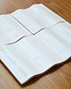 kafle i panele Kafle - white wave (kwadraty) 4