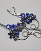 kolczyki z kamieniami Kolczyki Ring /midnight blue/  2