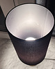 lampy stołowe Mosiężna lampka nocna,, stołowa z abażurem, Niemcy, lata 70. 1