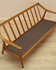 sofy i szezlongi Sofa dębowa Brockmann Petersen, skóra naturalna, duński design lat 70. 8