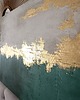 obrazy ŚWIETLISTA CISZA  Ręcznie malowany obraz ze złotem 100x70 cm 3