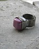 pierścionki - różne Zarezerwowane  Kostka lilaróż   - pierścień 1
