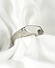 pierścionki srebrne Srebrny sygnet damski minimalistyczny, grawer, prezent dla niej, LUNARIA 3