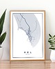 plakaty Plakat Hel Mapa 1