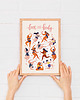 plakaty Love your body - plakat wersja pink 3