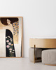 plakaty PLAKAT Gustav Klimt, portret  obraz kobieta kwiaty 2