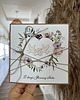 kartki scrapbooking Prezent na rocznicę ślubu - kartka z życzeniami 3