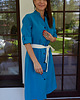 sukienki midi damskie Sukienka Alla Blue Cupro 1
