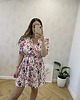 sukienki mini damskie Zwiewna Sukienka w Kwiaty, Elegancka Sukienka w Kwiaty - 3 WZORY 5