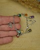 bransoletki wire wrapping Bransoletka serce kolorowa wire wrapping 1