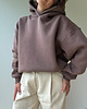 bluza z kapturem damska Bluza Soho choclate z kapturem 2