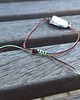 bransoletki wire wrapping Surowy opal na lato  - bransoletka sznurkowa 4