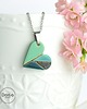 kolczyki ceramiczne Geometria z sercem- kolczyki ceramiczne serduszka 2