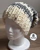 czapki damskie Beanie handmade 8