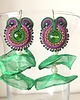 kolczyki soutache Sutaszowe kolczyki  KORDOBA 1