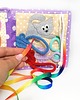 książeczki dla dzieci Quiet Book książeczka sensoryczna manipulacyjna Kicia Bejbik 3
