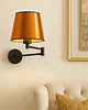 kinkiety Industrialny kinkiet ścienny z regulowanym ramieniem LUGO MIRROR 1