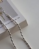 chokery Minimalistyczny choker srebrny kulki Elegancki choker 3