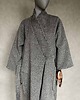 płaszcze damskie Płaszcz kimono wełna alpaka patchworkowe oko z frędzlami. 8