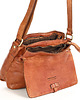 torby na ramię Torebka skórzana listonoszka damska messenger bag - MARCO MAZZINI brąz koniak 8