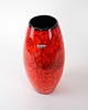 wazony Wazon ceramiczny czerwony, niemiecki design, lata 60, produkcja: Scheurich 3