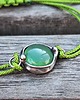 bransoletki wire wrapping Onyks  - bransoletka sznurkowa 1