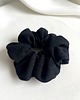 gumki do włosów Czarna scrunchie Black Sparkle 2