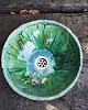 umywalki Umywalka zielona, umywalka nablatowa, umywalka ceramiczna, okragła 3