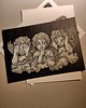 grafiki i ilustracje Gotycka galeria ścienna, obraz w stylu wiktoriańskim 5