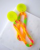 kolczyki z masy plastycznej Długie kolczyki ENDORFINY mocny NEON 3