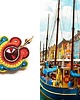 kolczyki soutache Sutaszowe kolczyki KOPENHAGA 1