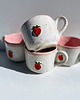 kubki Kubek ceramiczny truskawka 1