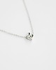srebrne naszyjniki Rhodium Plated Tiny Leaf Necklace 3