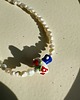 chokery Naszyjnik z pereł nieregularnych z grzybkiem typu choker 2