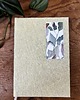 notatniki i albumy Żółty z liśćmi - notes A5 w siwą linię 5